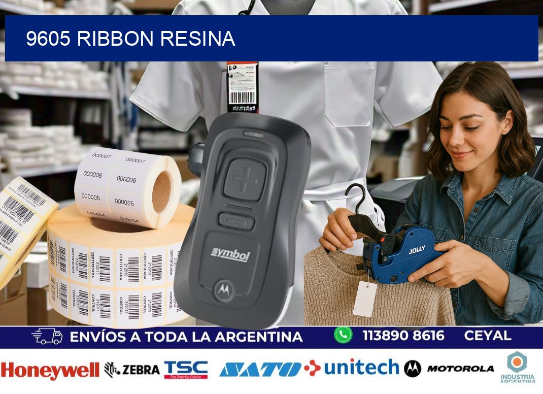 9605 ribbon resina