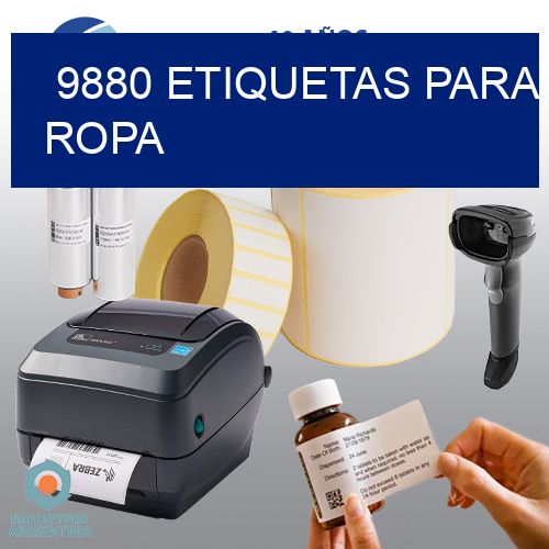 9880 etiquetas para ropa
