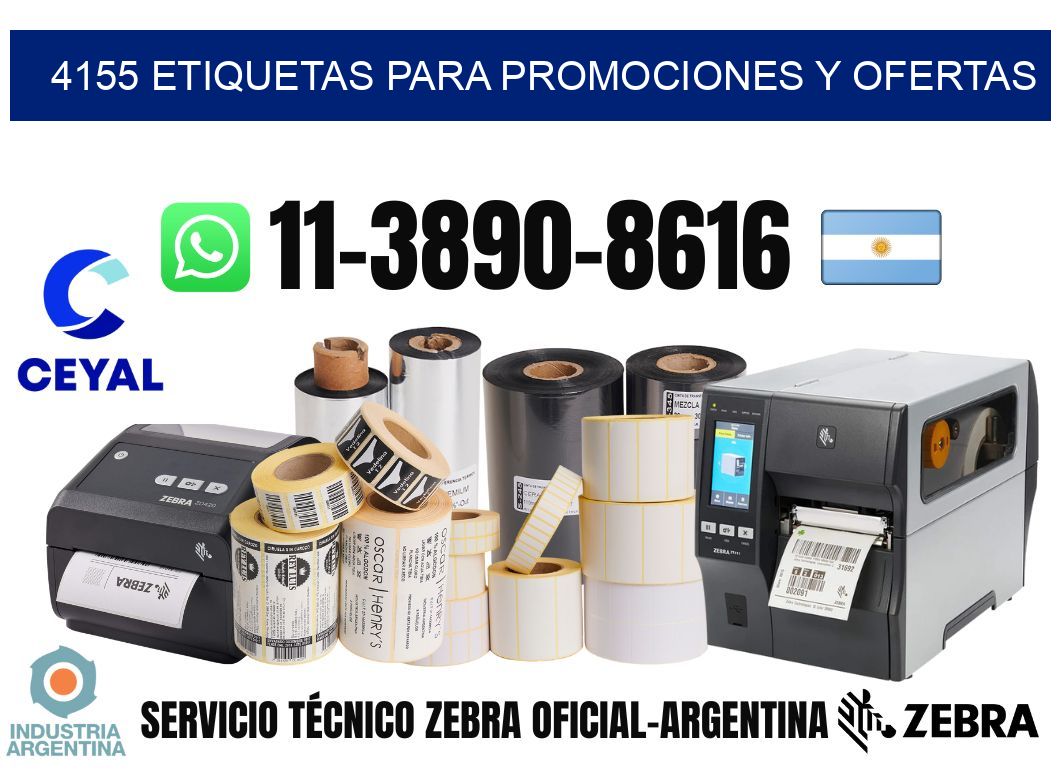 4155 Etiquetas para promociones y ofertas