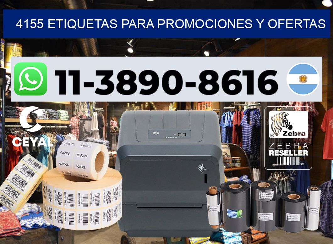 4155 Etiquetas para promociones y ofertas