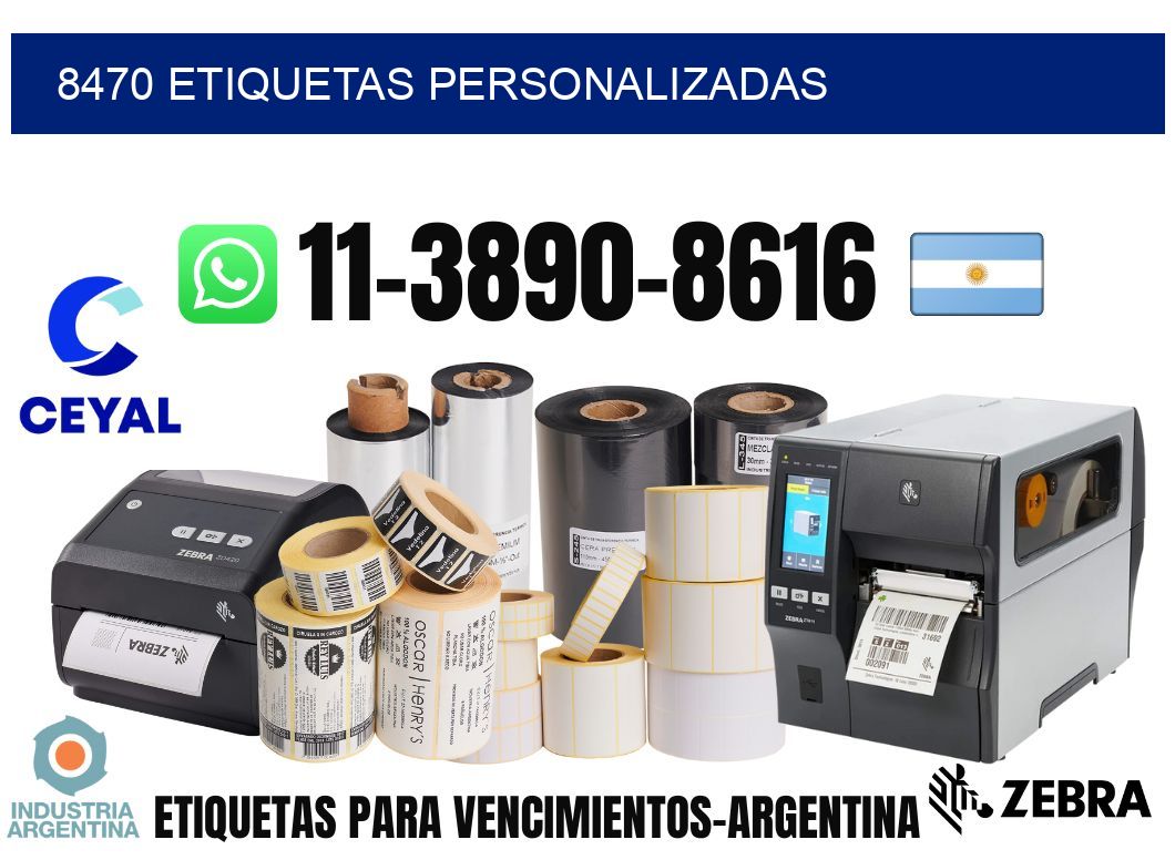 8470 etiquetas personalizadas
