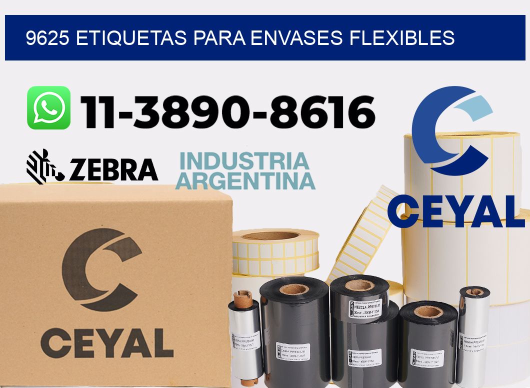 9625 Etiquetas para envases flexibles