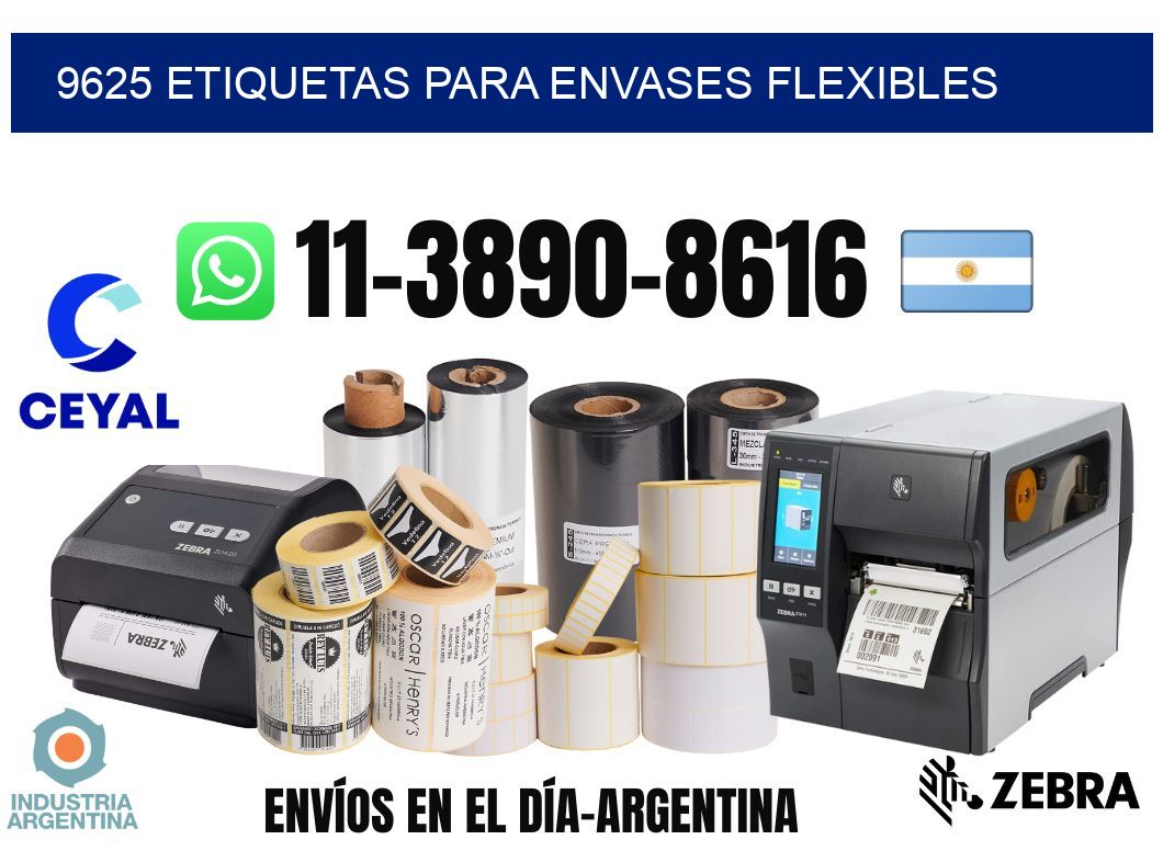 9625 Etiquetas para envases flexibles