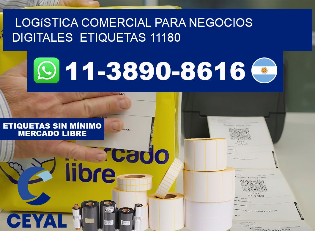 Logística comercial para negocios digitales  etiquetas 11180