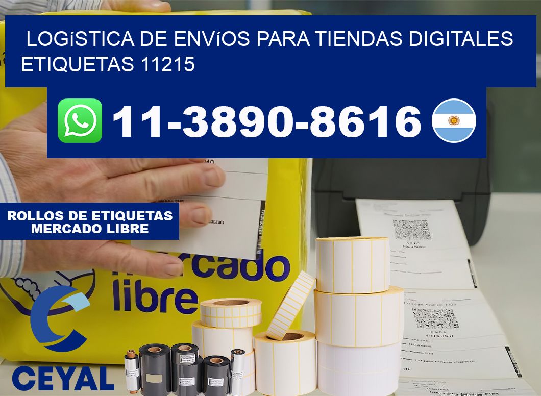 Logística de envíos para tiendas digitales  etiquetas 11215
