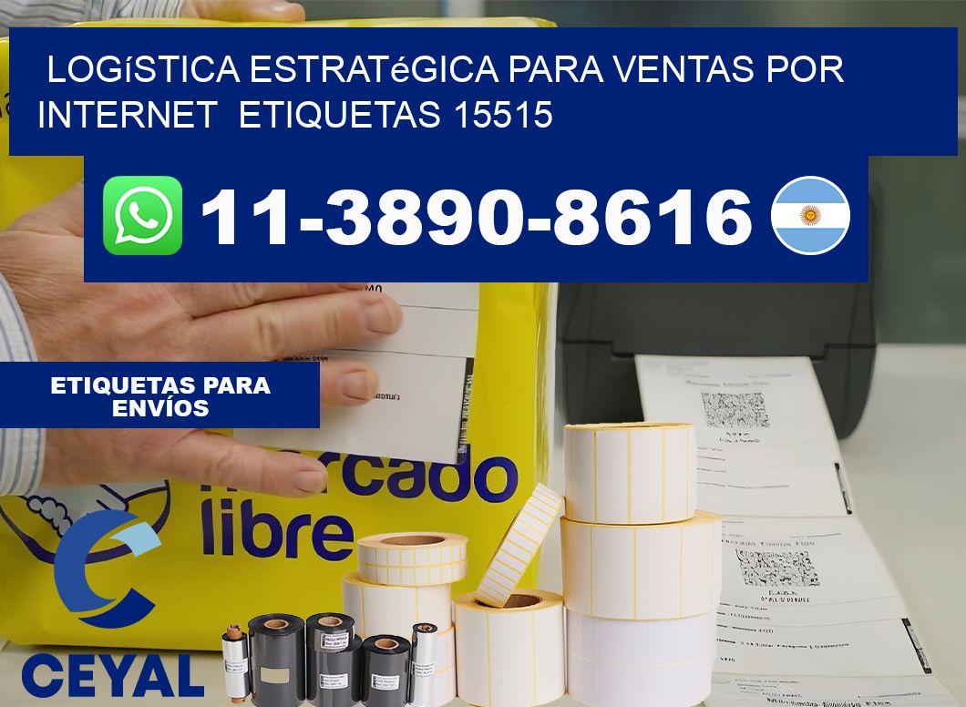 Logística estratégica para ventas por internet  etiquetas 15515