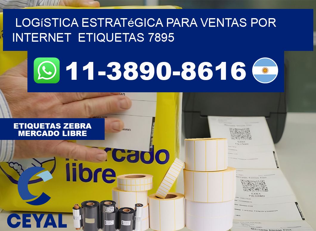 Logística estratégica para ventas por internet  etiquetas 7895