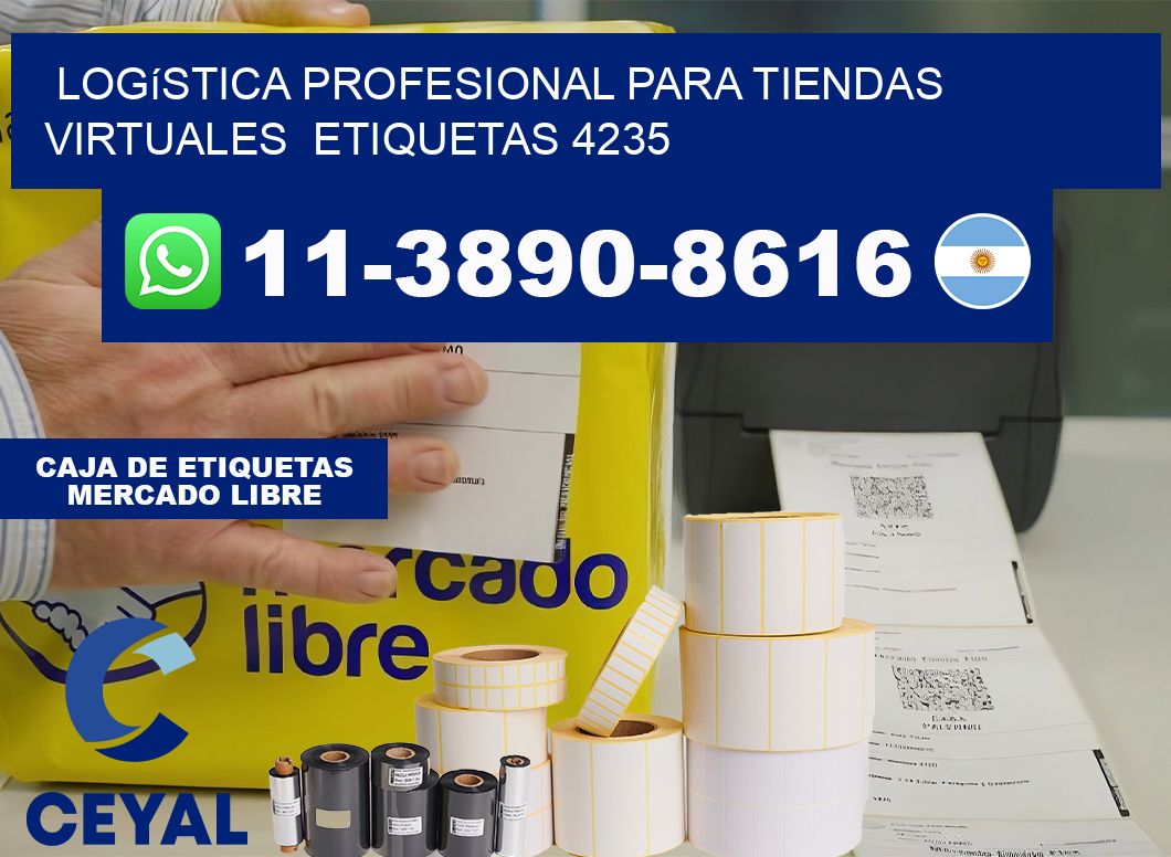 Logística profesional para tiendas virtuales  etiquetas 4235