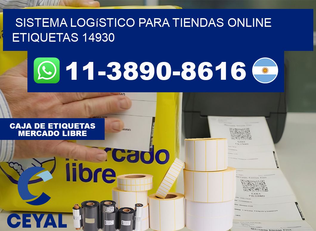 Sistema logístico para tiendas online  etiquetas 14930