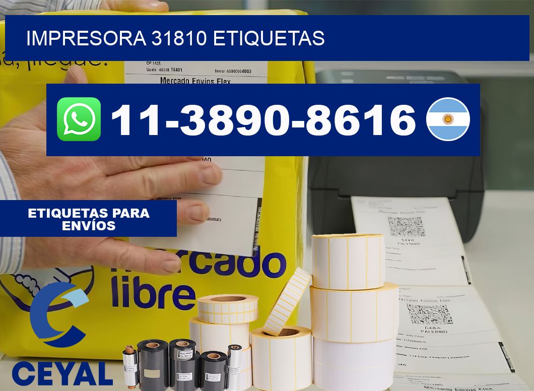impresora 31810 etiquetas