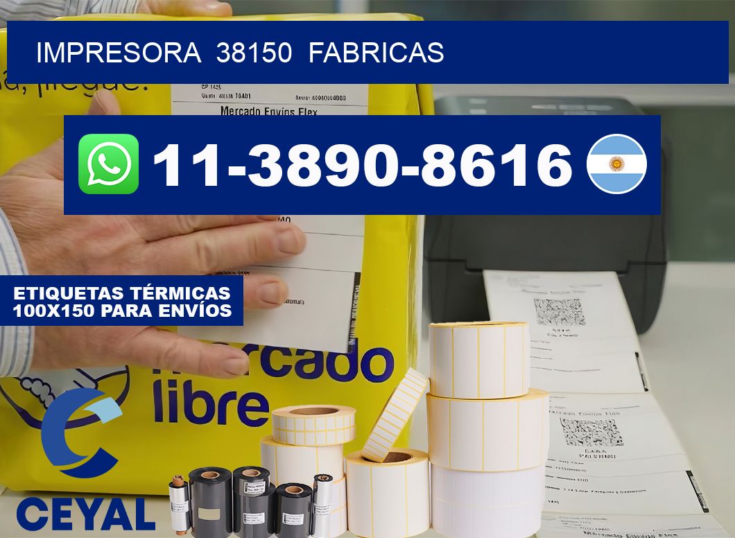 impresora  38150  fabricas