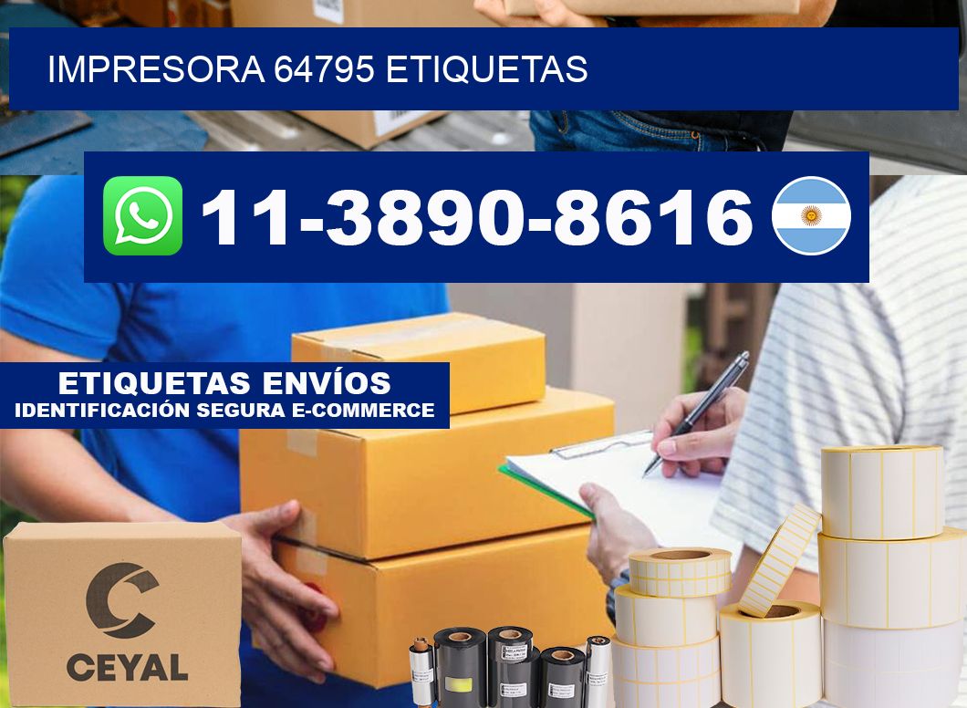 impresora 64795 etiquetas