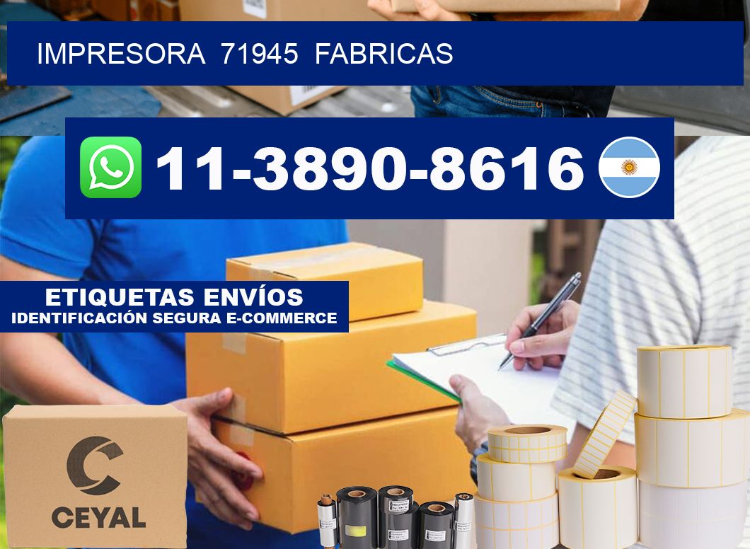 impresora  71945  fabricas