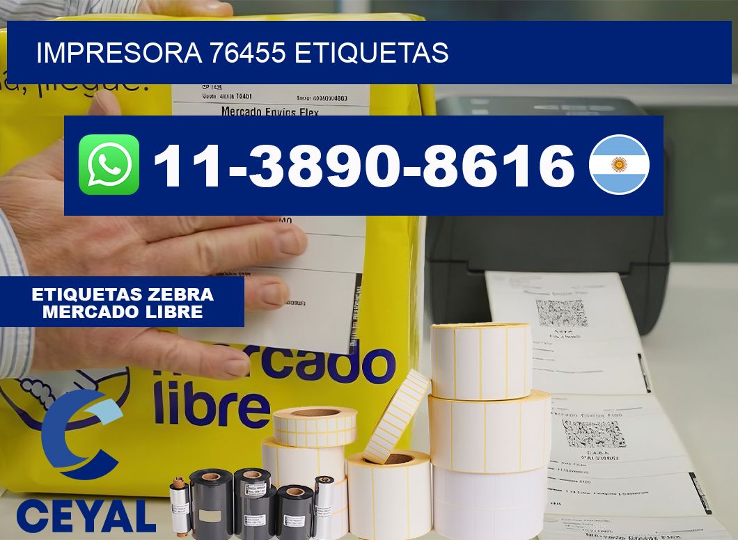 impresora 76455 etiquetas