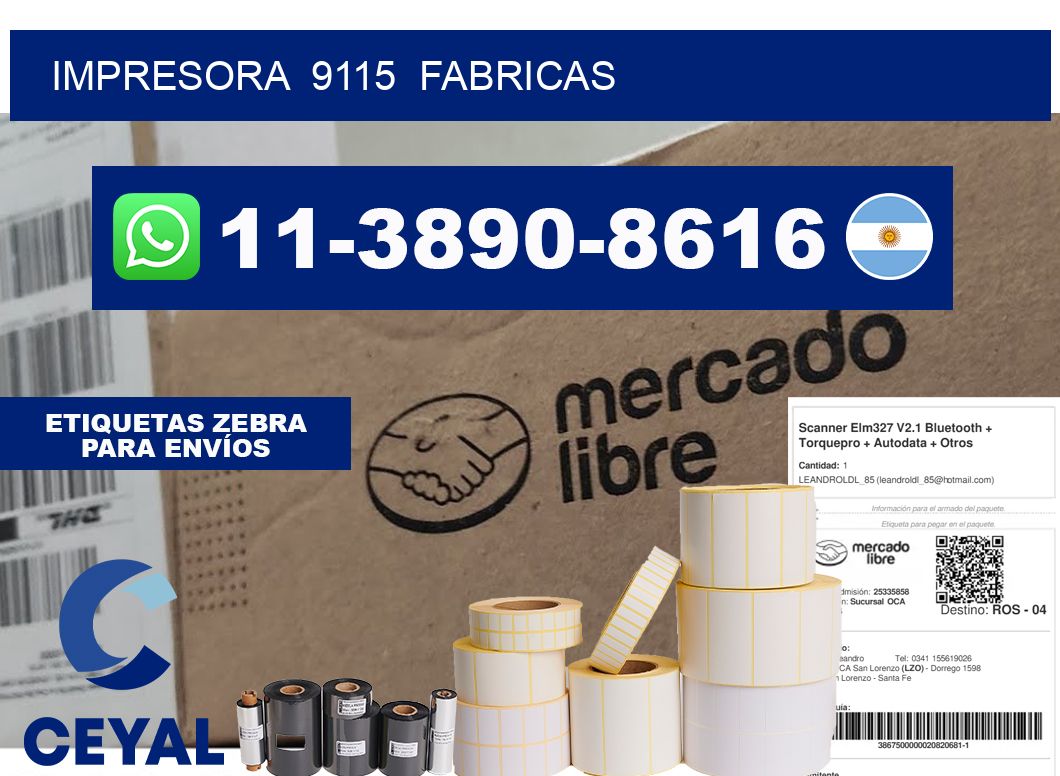 impresora  9115  fabricas