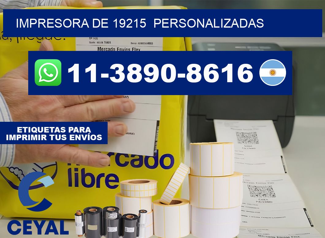 impresora de 19215  personalizadas