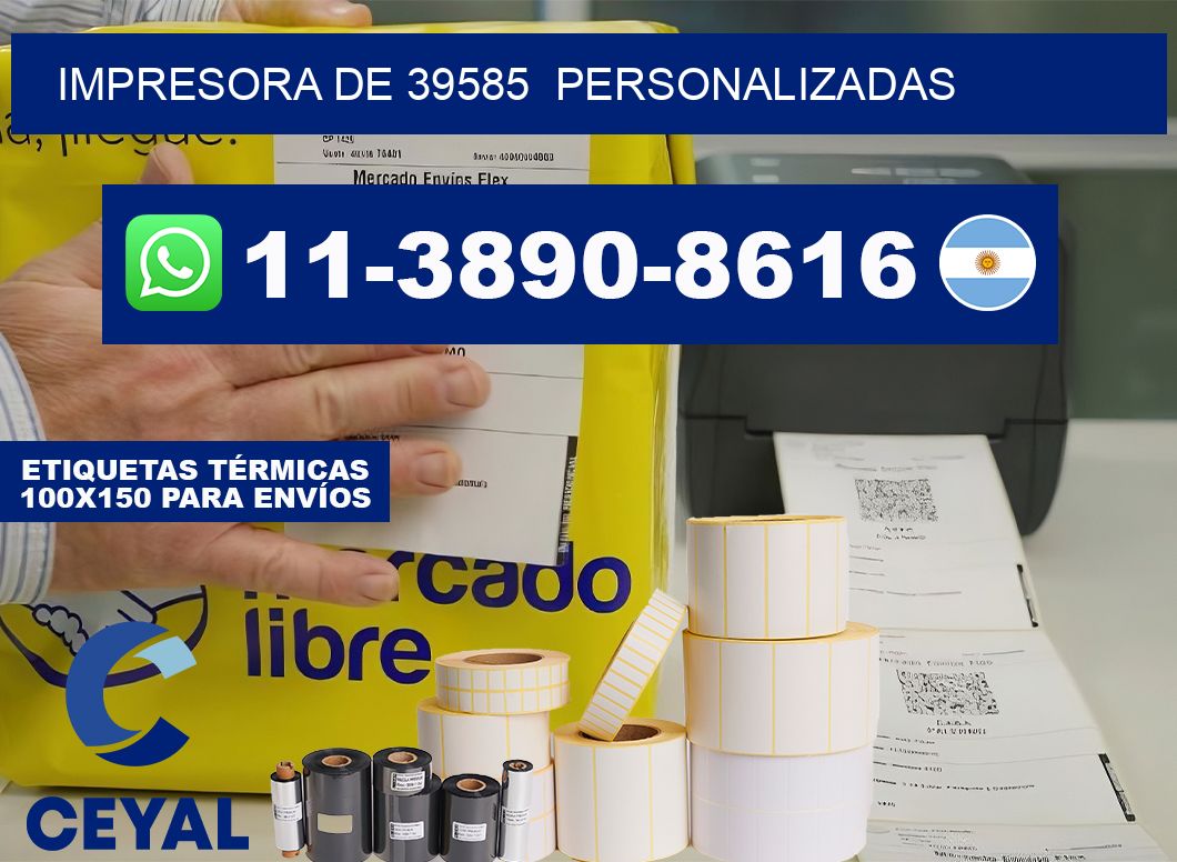 impresora de 39585 personalizadas