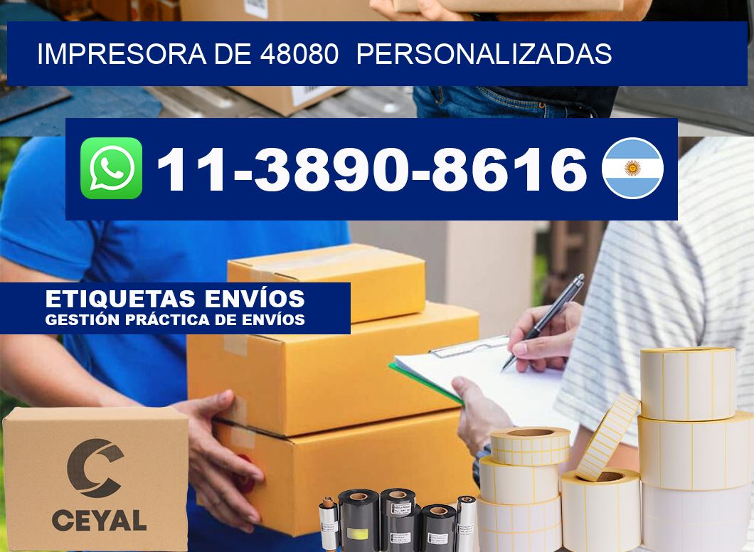 impresora de 48080  personalizadas