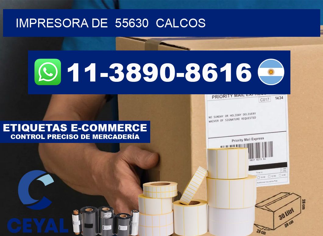 impresora de  55630  calcos