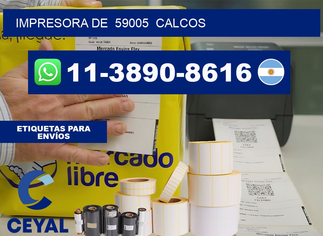 impresora de 59005 calcos