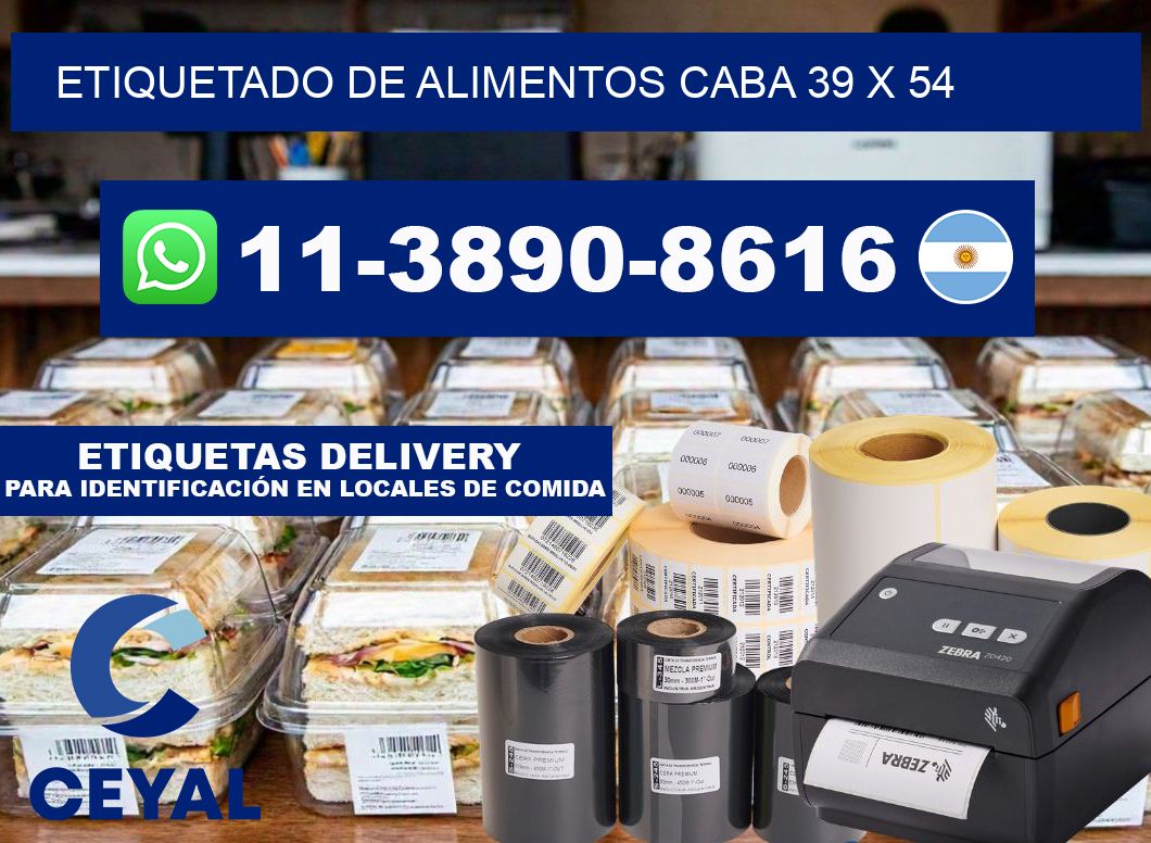 Etiquetado de alimentos caba 39 x 54