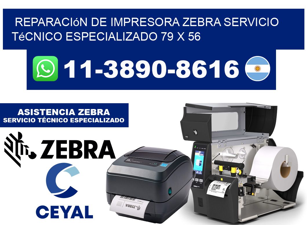 Reparación de Impresora Zebra Servicio Técnico Especializado 79 x 56