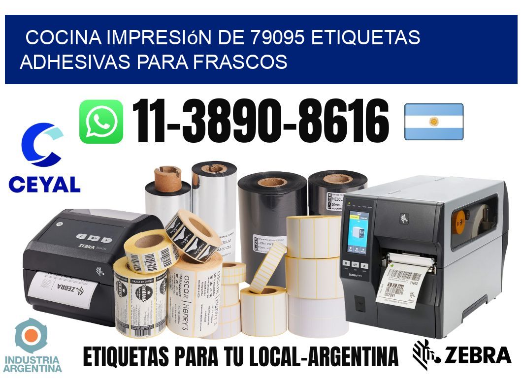 cocina impresión de 79095 etiquetas adhesivas para frascos