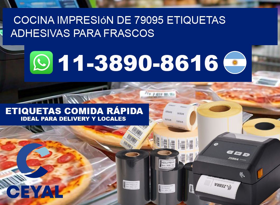 cocina impresión de 79095 etiquetas adhesivas para frascos