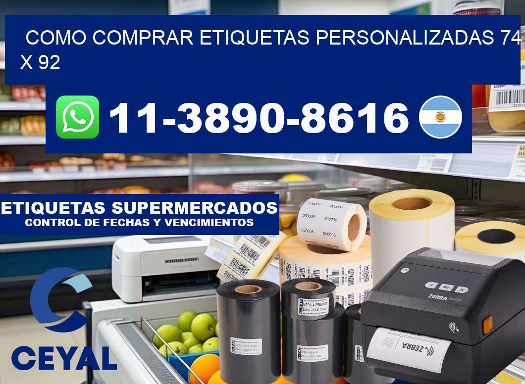 como comprar etiquetas personalizadas 74 x 92