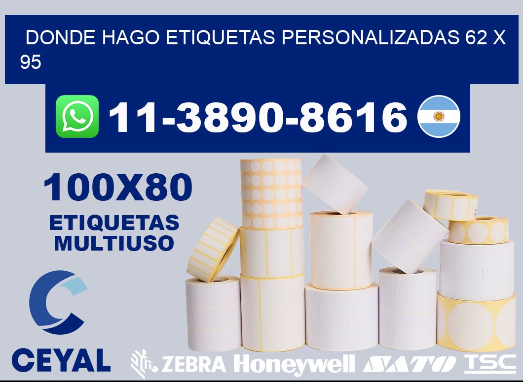 donde hago etiquetas personalizadas 62 x 95