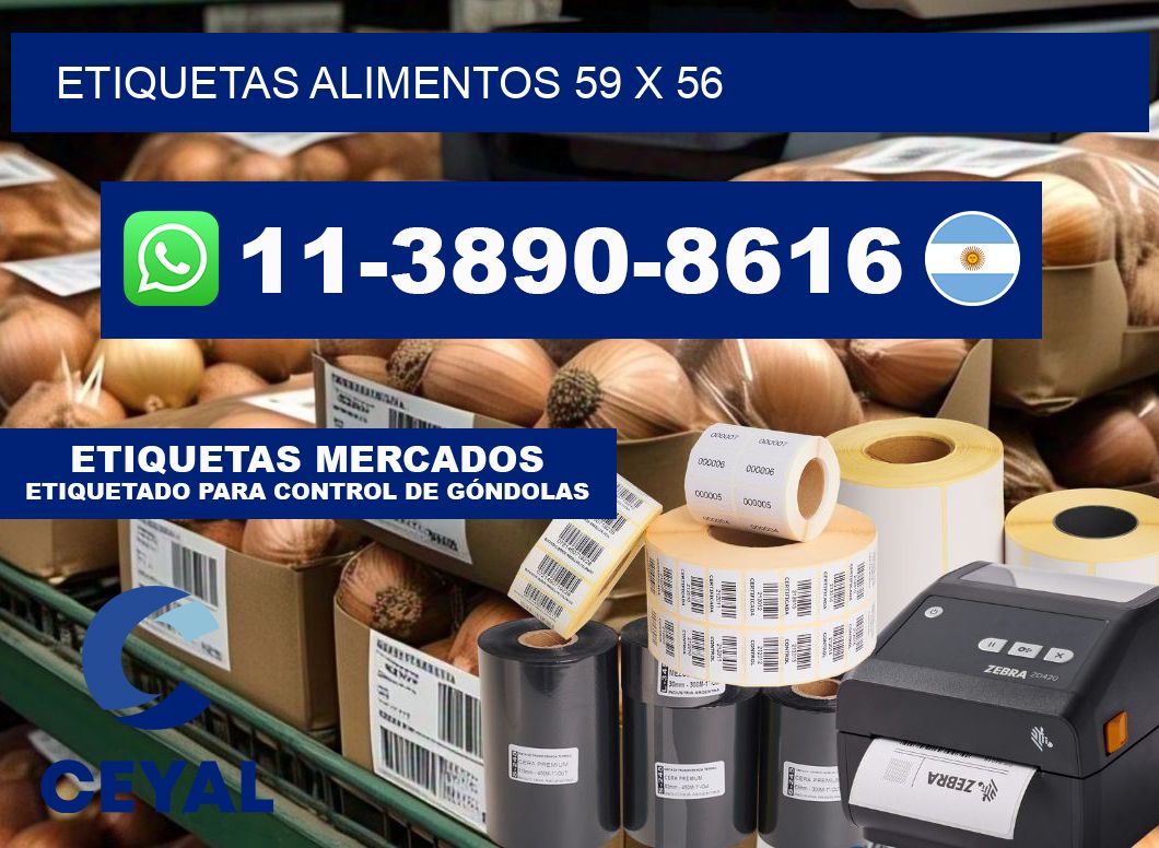 etiquetas alimentos 59 x 56