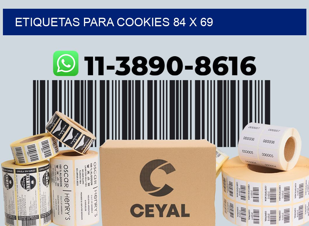 etiquetas para Cookies 84 x 69