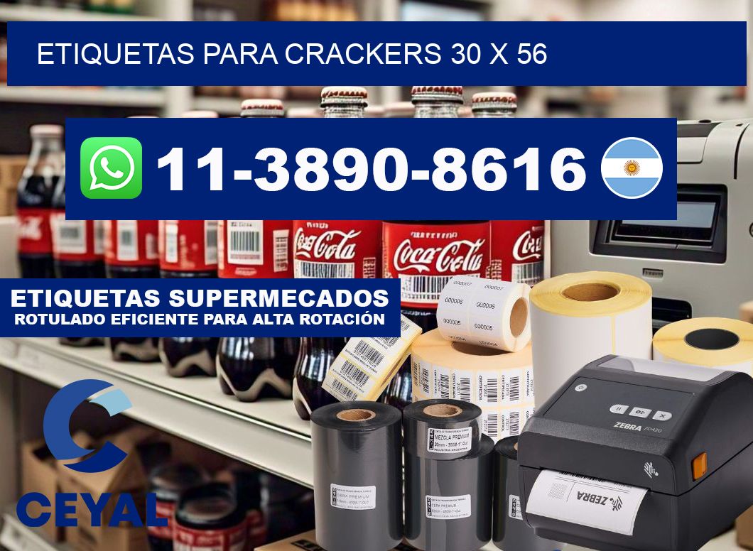 etiquetas para Crackers 30 x 56