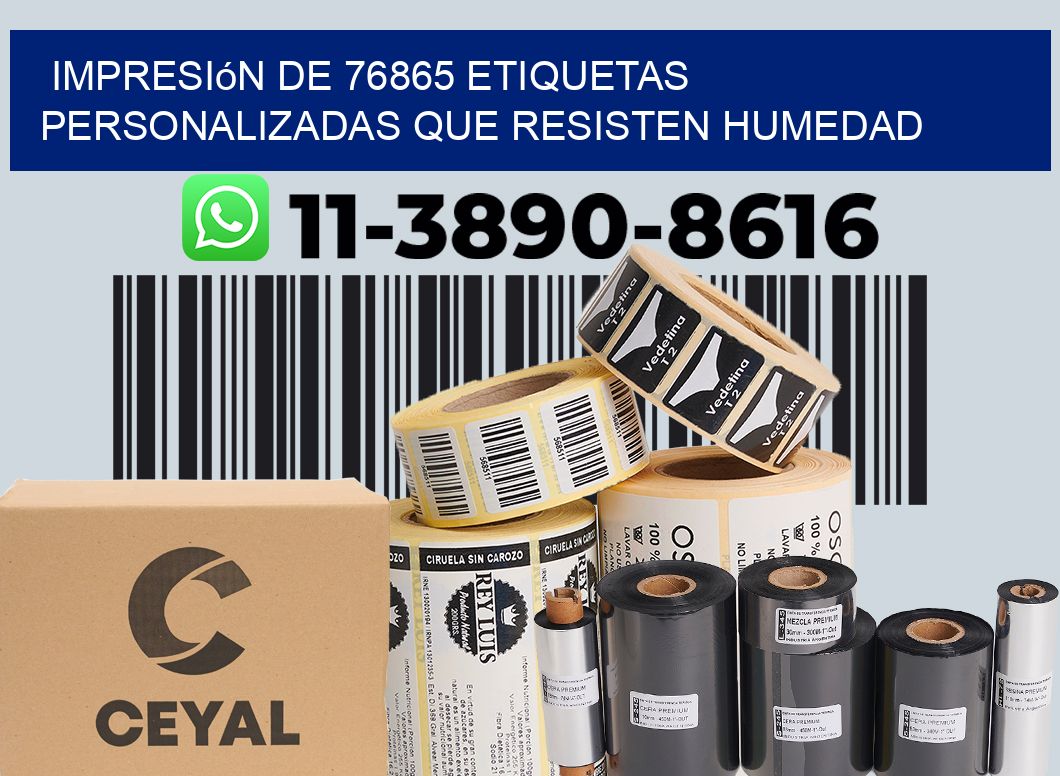 impresión de 76865 etiquetas personalizadas que resisten humedad