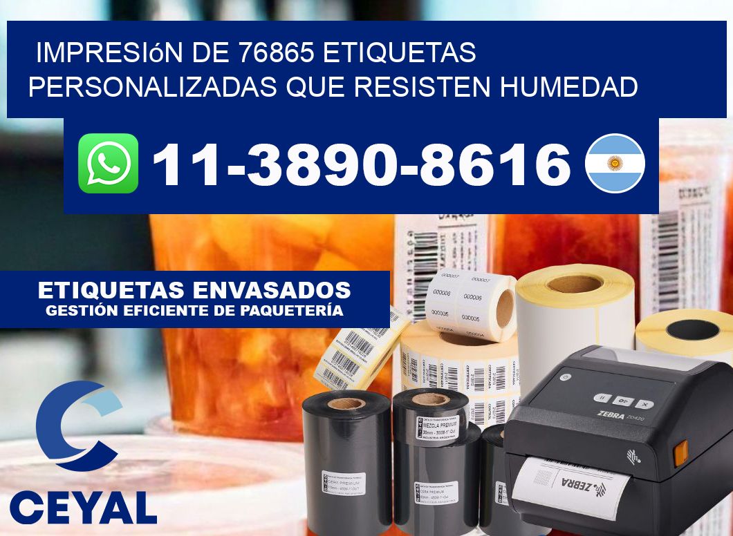 impresión de 76865 etiquetas personalizadas que resisten humedad