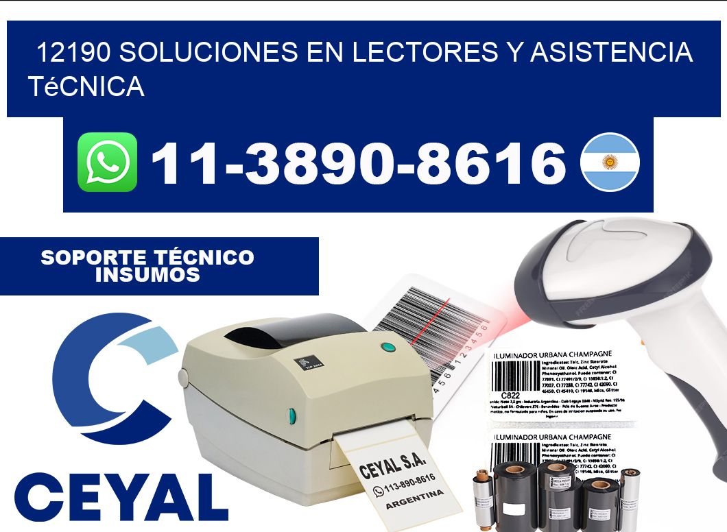 12190 Soluciones en Lectores y Asistencia Técnica