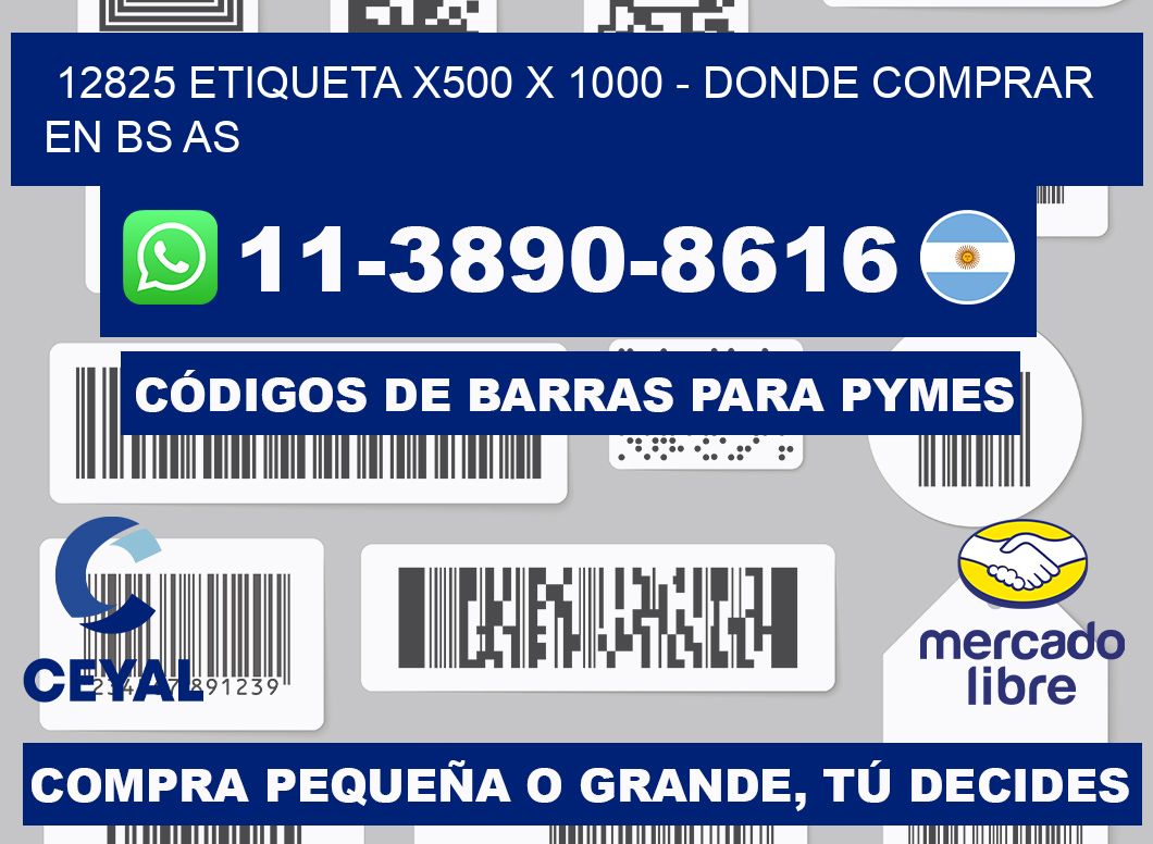 12825 etiqueta x500 x 1000 - Donde Comprar en bs as