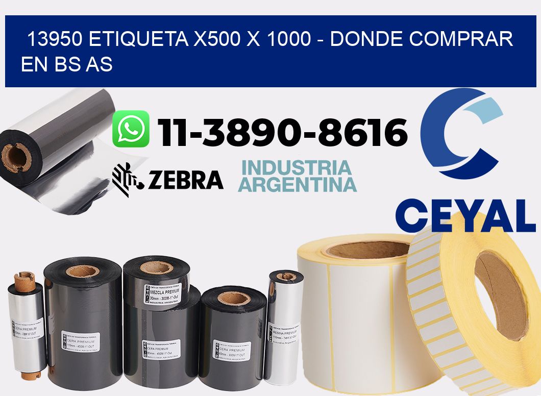 13950 etiqueta x500 x 1000 - Donde Comprar en bs as