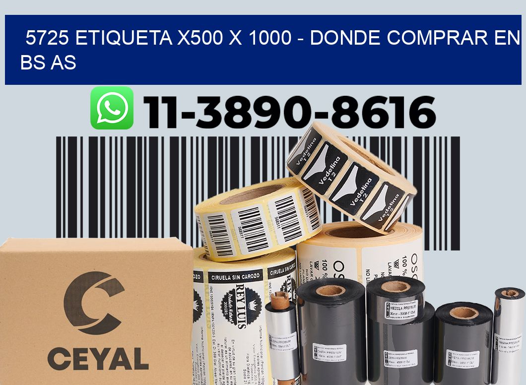 5725 etiqueta x500 x 1000 - Donde Comprar en bs as