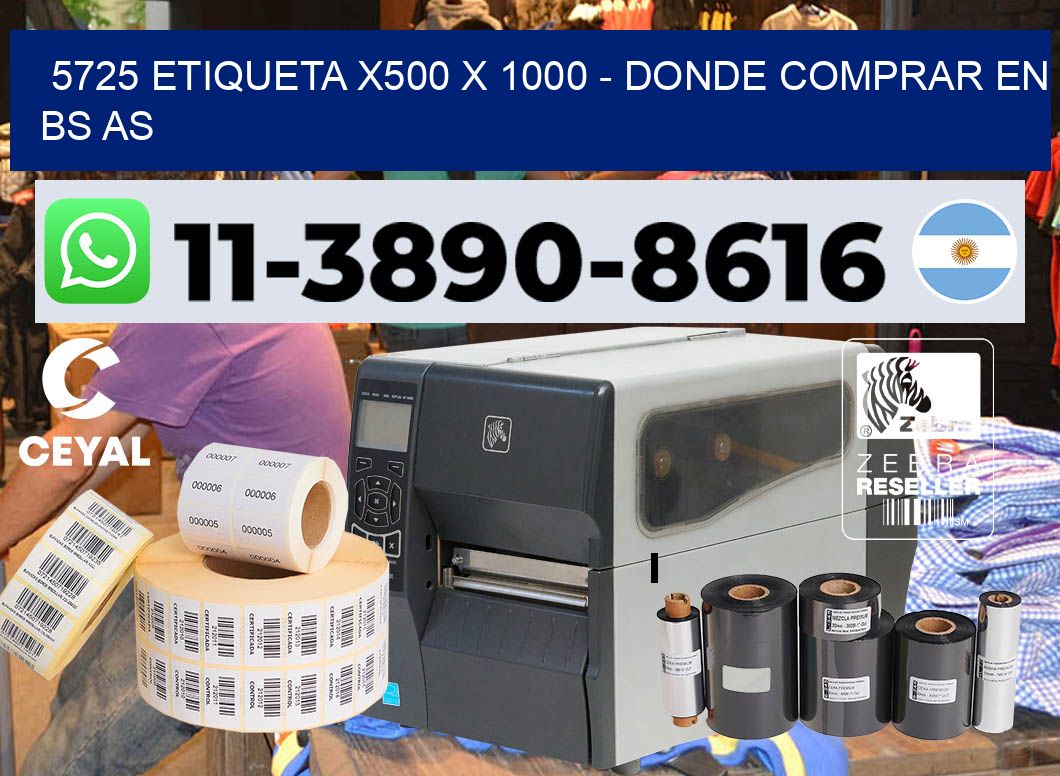 5725 etiqueta x500 x 1000 – Donde Comprar en bs as