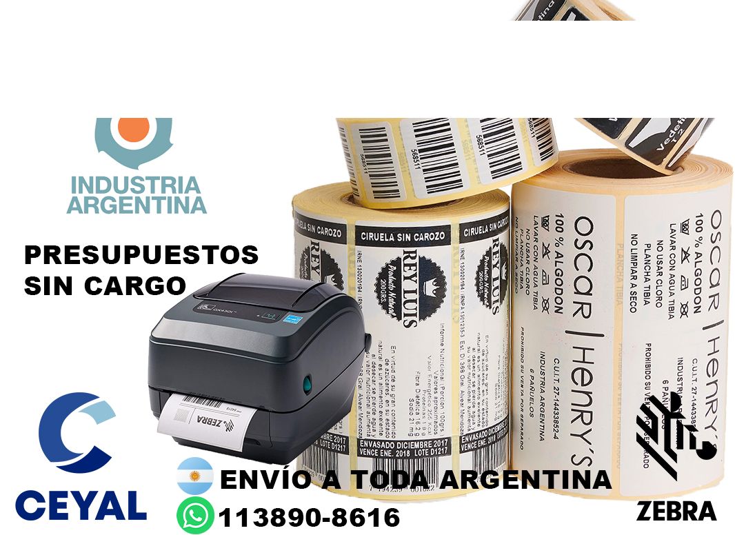Donde Comprar etiquetas térmicas 22 x 54? Buenos Aires - Stock permanente