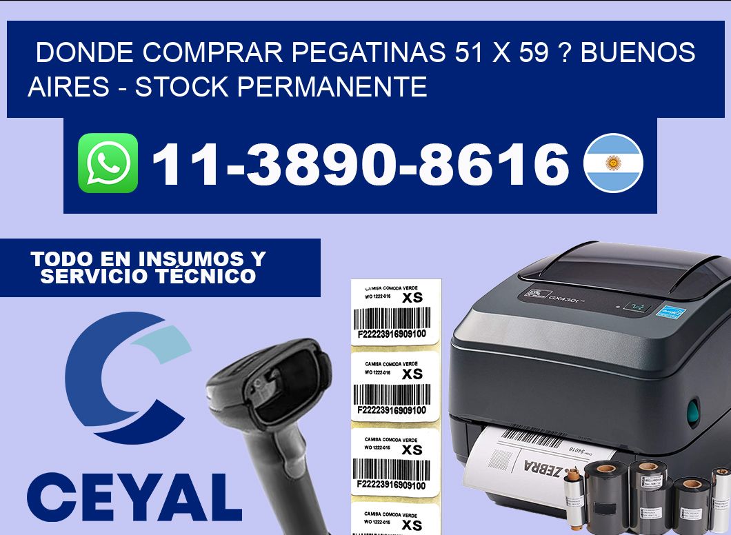 Donde Comprar pegatinas 51 x 59 ? Buenos Aires – Stock permanente