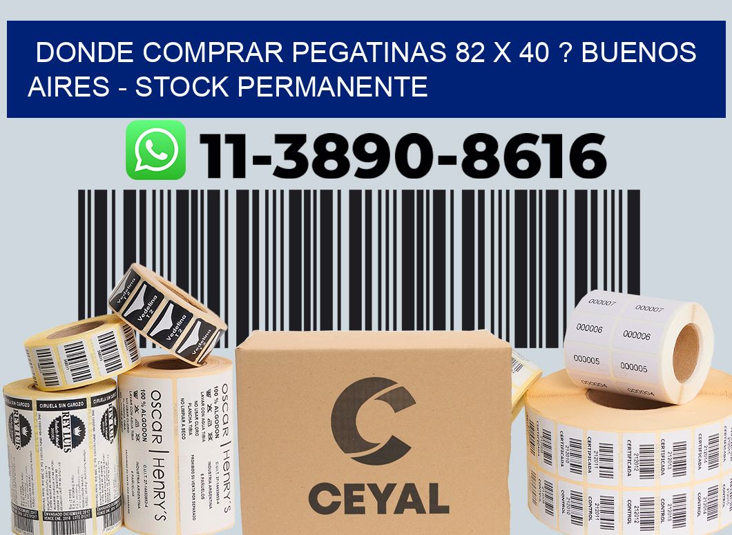 Donde Comprar pegatinas 82 x 40 ? Buenos Aires - Stock permanente