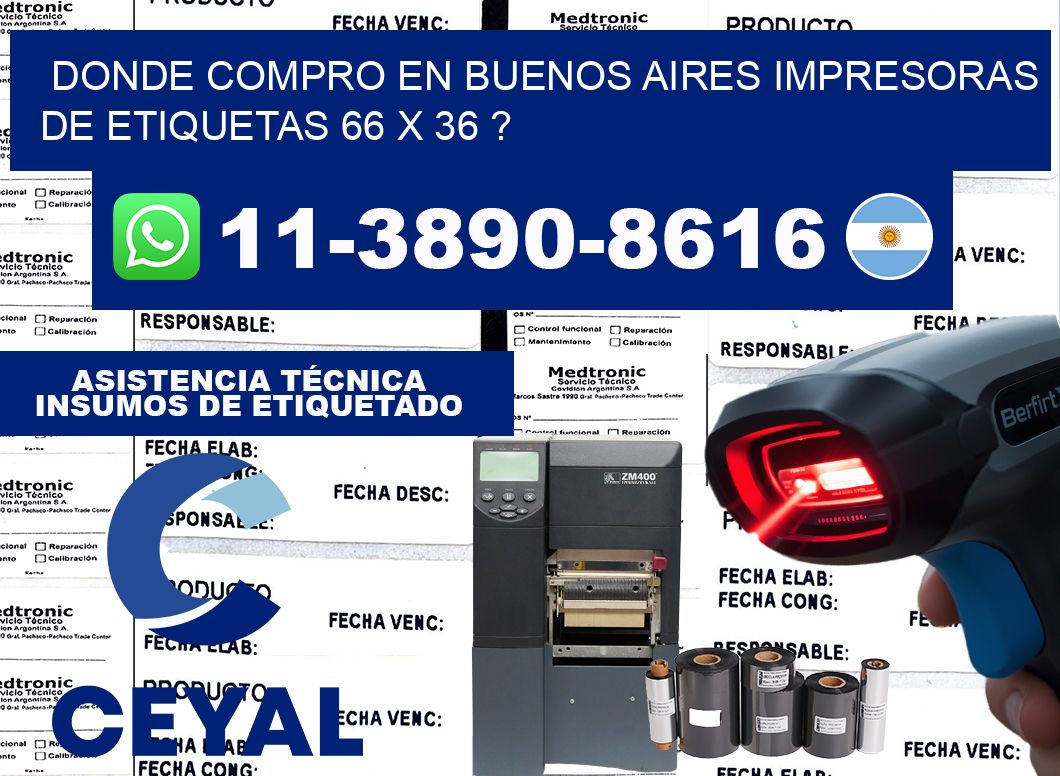 donde compro en buenos aires impresoras de etiquetas 66 x 36 ?