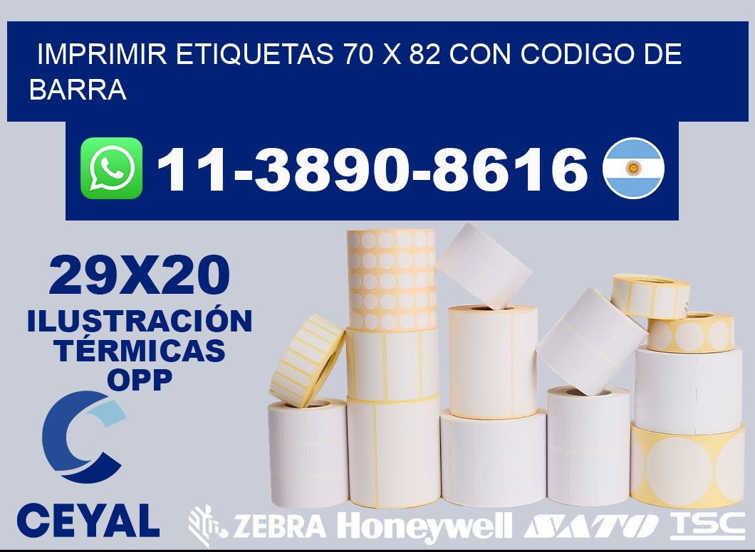 imprimir etiquetas 70 x 82 con codigo de barra