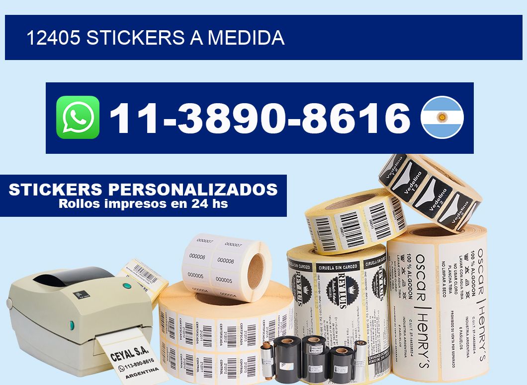 12405 stickers a medida