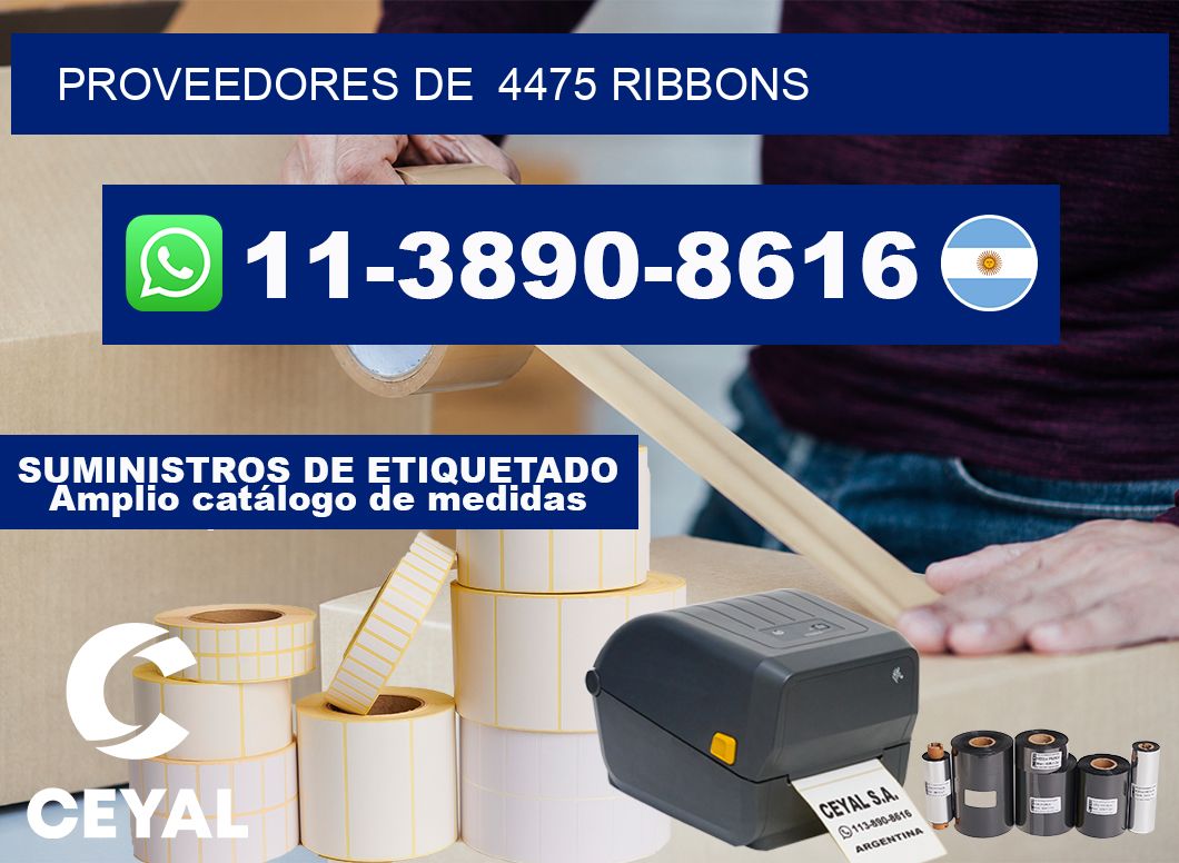 Proveedores de 4475 ribbons