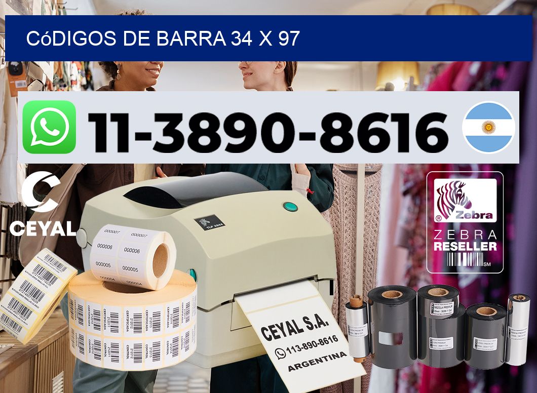 códigos de barra 34 x 97