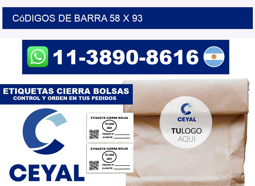 códigos de barra 58 x 93