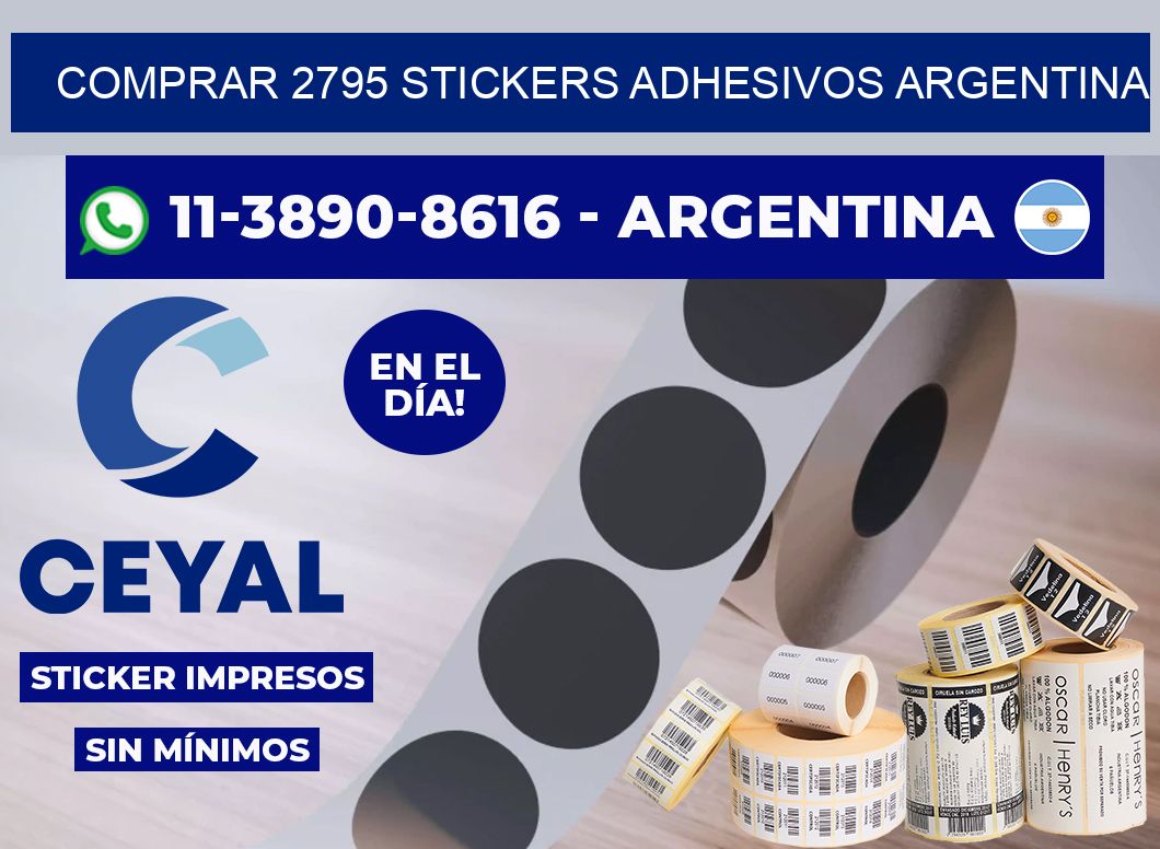 comprar 2795 stickers adhesivos argentina